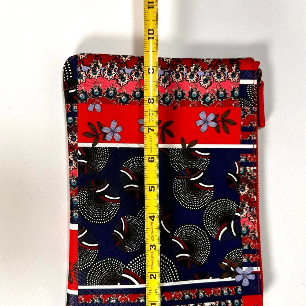 NWOT Anthropologie Woman’s Florist Pattern Clutch, Pouch,Amenity,Cosmetic bag